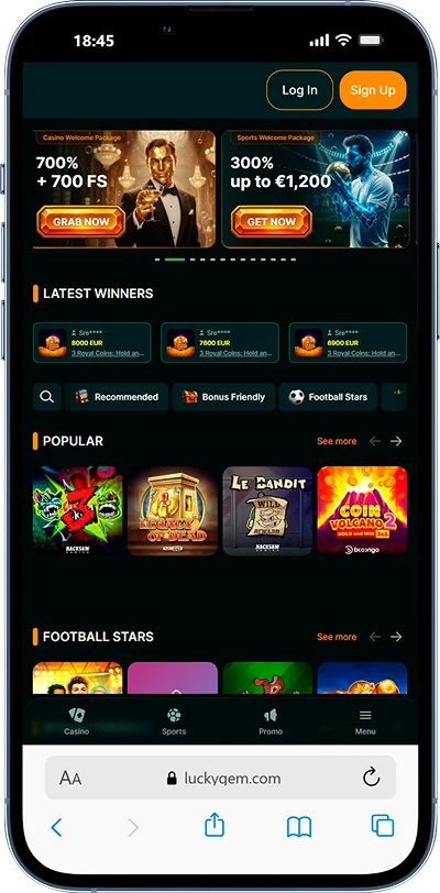 Luckygem app